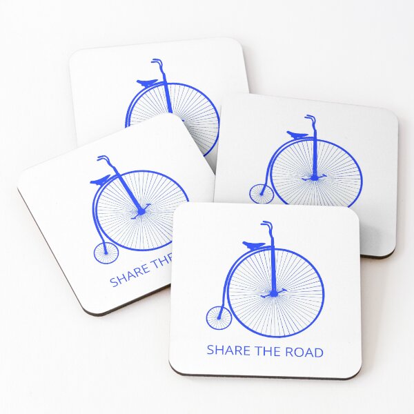 Item preview, Share The Road - Blue designed and sold by ryanwfraser.