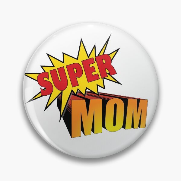Artikelvorschau, SuperMom – Geschenk für Mama entworfen und verkauft von rclwow.