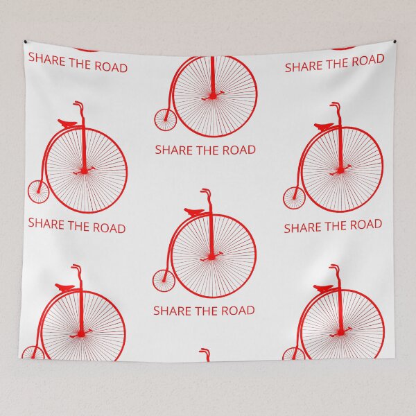 Item preview, Share The Road - Red designed and sold by ryanwfraser.