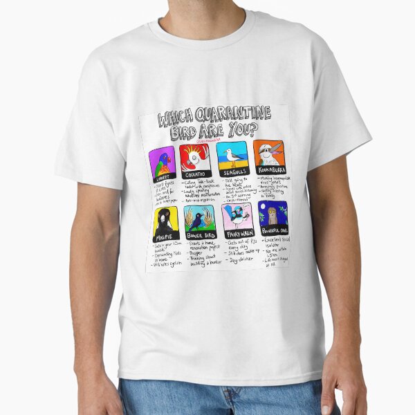 Which Quarantine Bird Are You? Classic T-Shirt