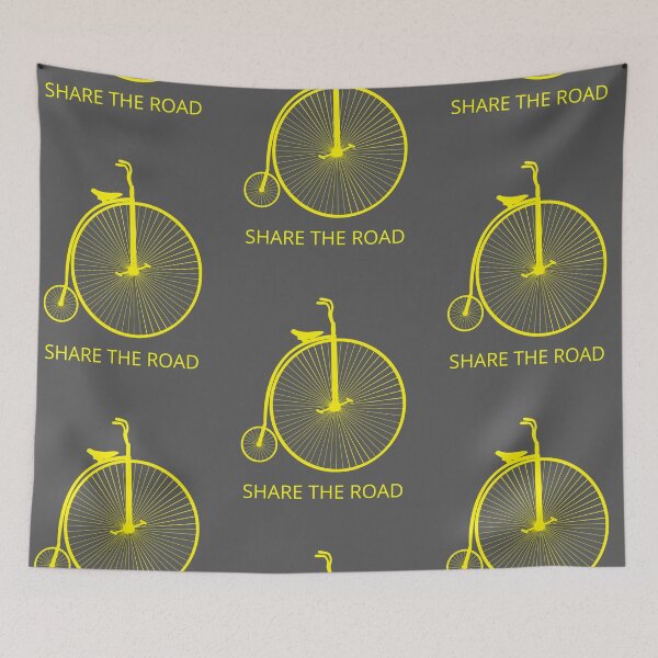 Item preview, Share The Road - Yellow designed and sold by ryanwfraser.