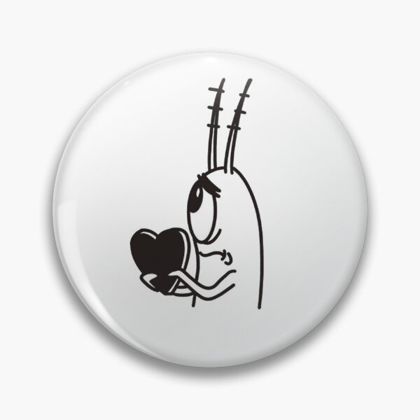 Item preview, Plankton From Spongebob Squarepants With Heart designed and sold by chvistine.