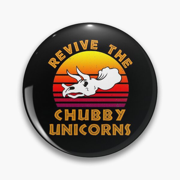 Item preview, Revive The Chubby Unicorns Triceratops designed and sold by Funny Shirts Matter.