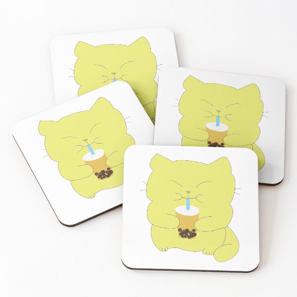 Item preview, Cat Drinking Boba designed and sold by janewwu.