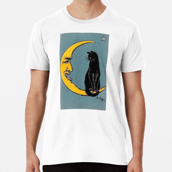Item preview, La Luna with Cat Tarot Card designed and sold by chvistine.