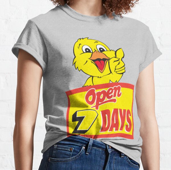 Chickenfeed Cheepa Open 7 Days Classic T-Shirt