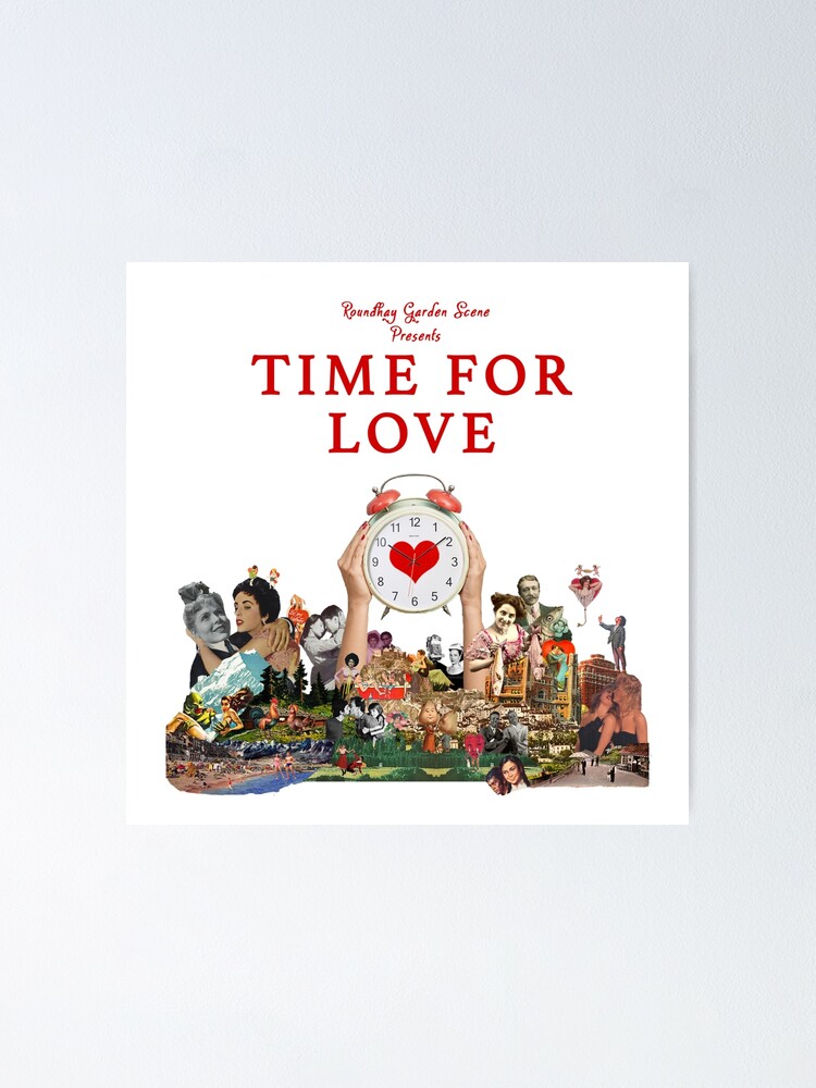 Time For Love Cover White Roundhay Garden Scene Poster By
