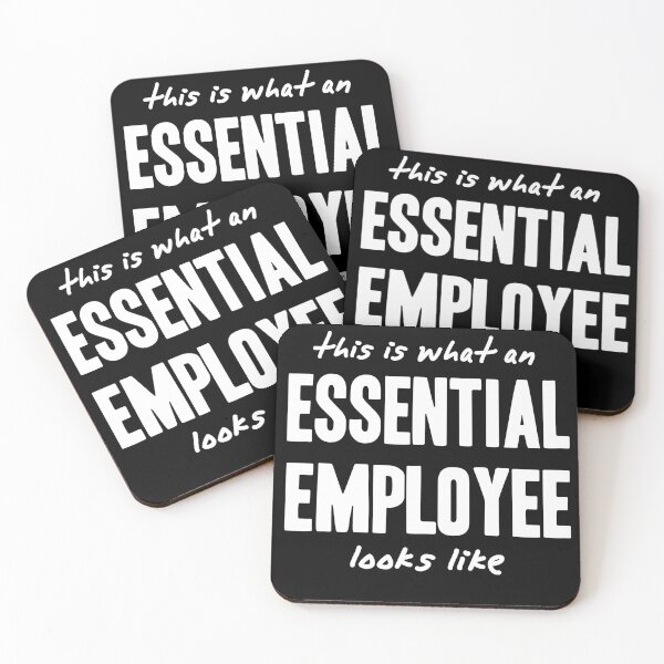 Item preview, Essential Employee , employee of the month Employee gifts designed and sold by CodingForTech.