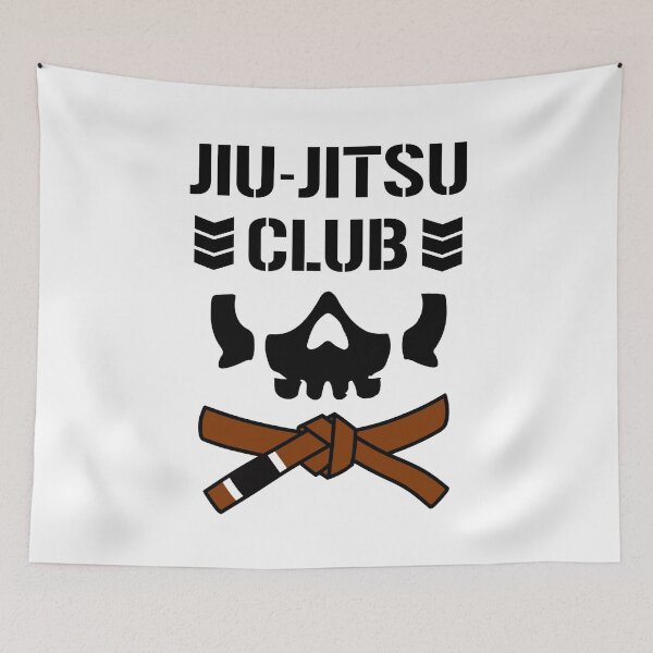 Item preview, BJJ Club (Black) - Brown Belt designed and sold by SFXmedia.