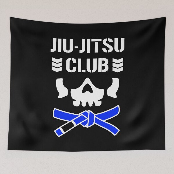 Item preview, BJJ Club (White) - Blue Belt designed and sold by SFXmedia.