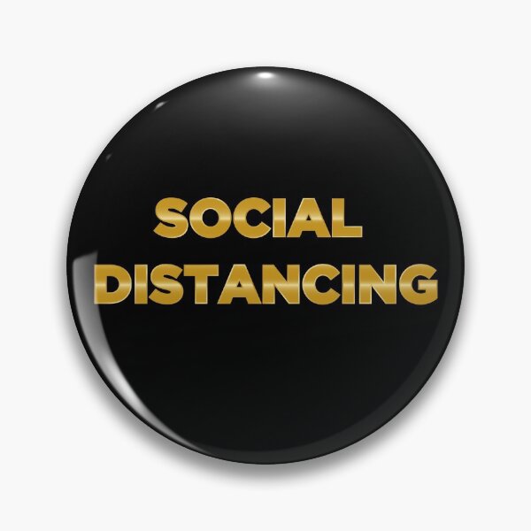 Item preview, Social Distancing designed and sold by Oxanashekh.