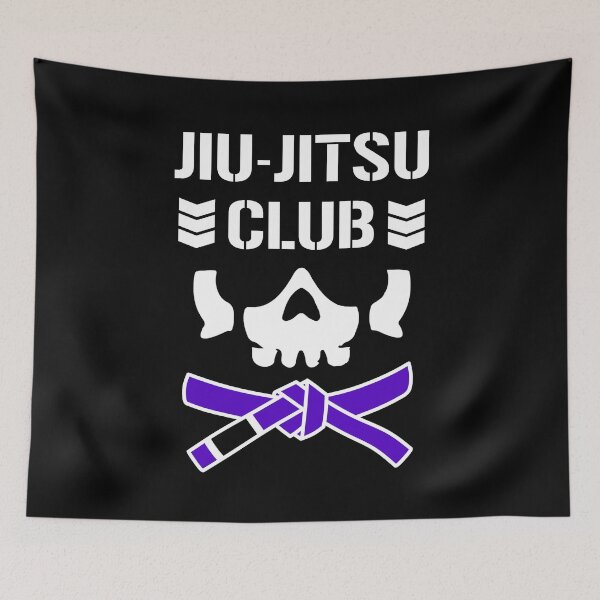 Item preview, BJJ Club (White) - Purple Belt designed and sold by SFXmedia.