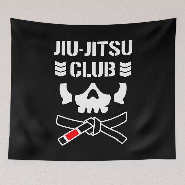 Item preview, BJJ Club (White) - Black Belt designed and sold by SFXmedia.