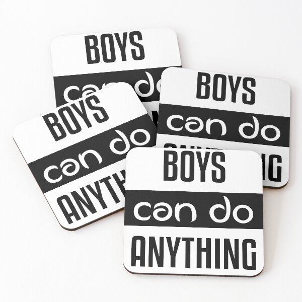 Item preview, Boys Can Do Anything designed and sold by orangedesigns49.