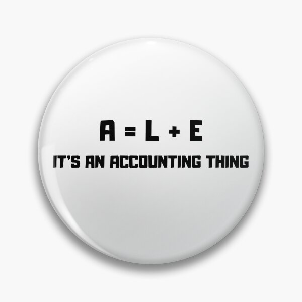 Item preview, Assets = Liabilities + Equity designed and sold by AccountingMerch.