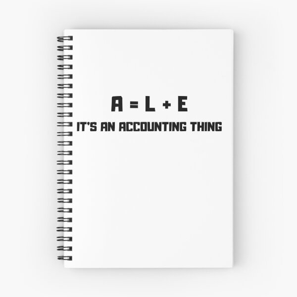 Item preview, Assets = Liabilities + Equity designed and sold by AccountingMerch.