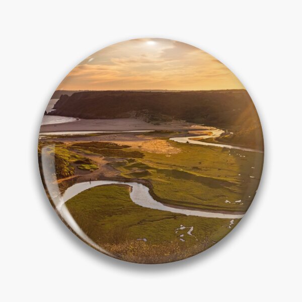 Item preview, Pennard Pill, Three Cliffs Bay designed and sold by Dan Santillo.