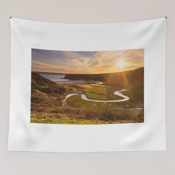 Item preview, Pennard Pill, Three Cliffs Bay designed and sold by Dan Santillo.