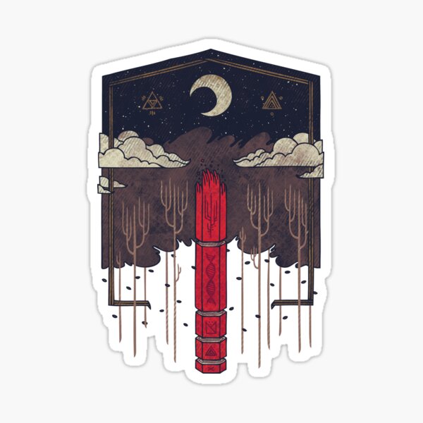 The Lost Obelisk Sticker