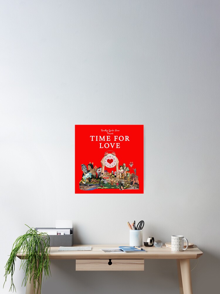 Time For Love Cover Red Roundhay Garden Scene Poster By