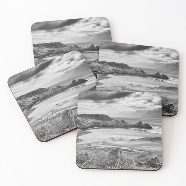 Item preview, Three Cliffs Bay in Infrared designed and sold by Dan Santillo.