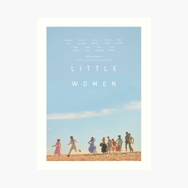 ALTERNATE LITTLE WOMEN (2019) POSTER Art Print