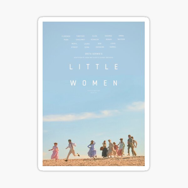 ALTERNATE LITTLE WOMEN (2019) POSTER Sticker