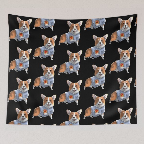 Artikelvorschau, Ich liebe Mutter Tattoo Corgi Hund Mutter entworfen und verkauft von fatamyfan1.