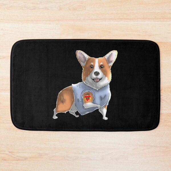 Artikelvorschau, Ich liebe Mutter Tattoo Corgi Hund Mutter entworfen und verkauft von fatamyfan1.