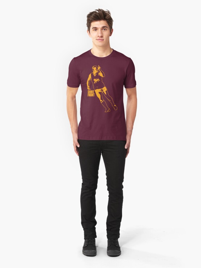 Alternate view of The Boss: Maroon Slim Fit T-Shirt