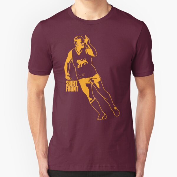 The Boss: Maroon Slim Fit T-Shirt