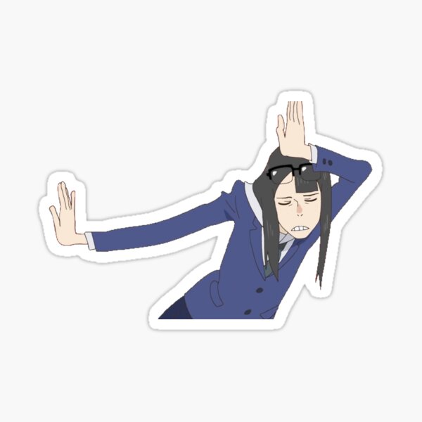 Kanamori Eizouken Pose Pegatina