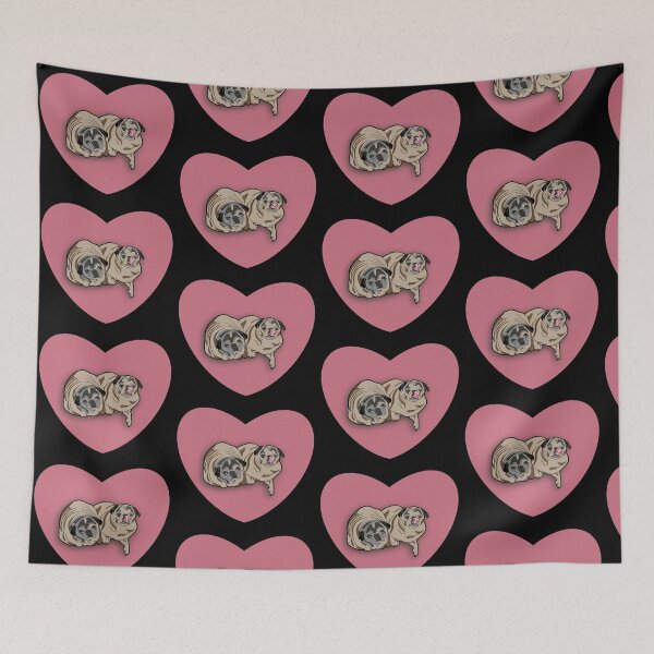 Item preview, Cute Doggo Pug Love designed and sold by ObiCyn.
