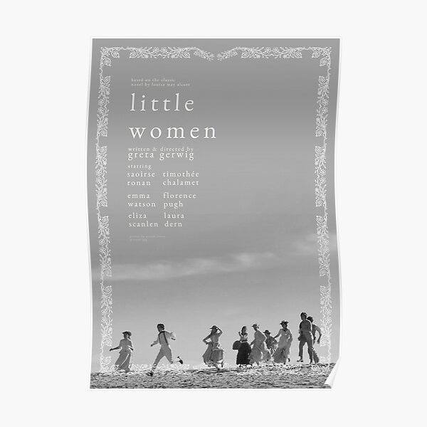 ALTERNATE LITTLE WOMEN (2019) POSTER | B&W Poster