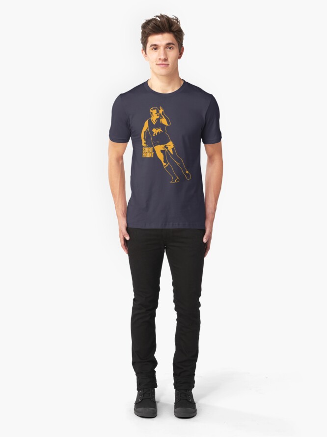 Alternate view of The Boss: Navy Slim Fit T-Shirt