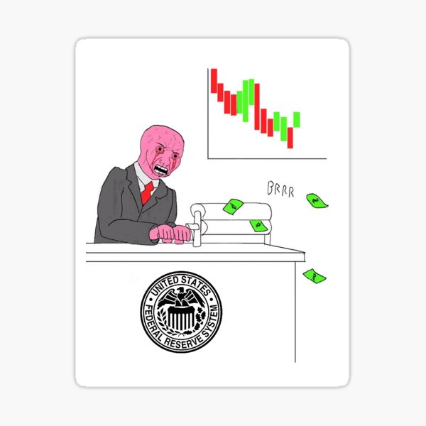 Item preview, Money printer go BRRR designed and sold by Money Printer Go BRRR.