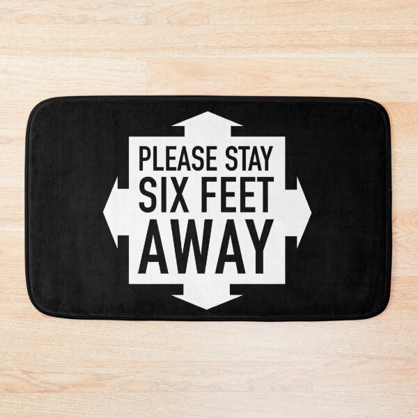 Item preview, Covid-19, please stay six feet away designed and sold by 12points.