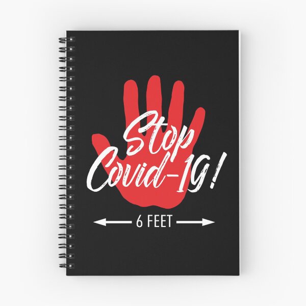 Item preview, Stop Covid-19, keep six feet distance designed and sold by 12points.