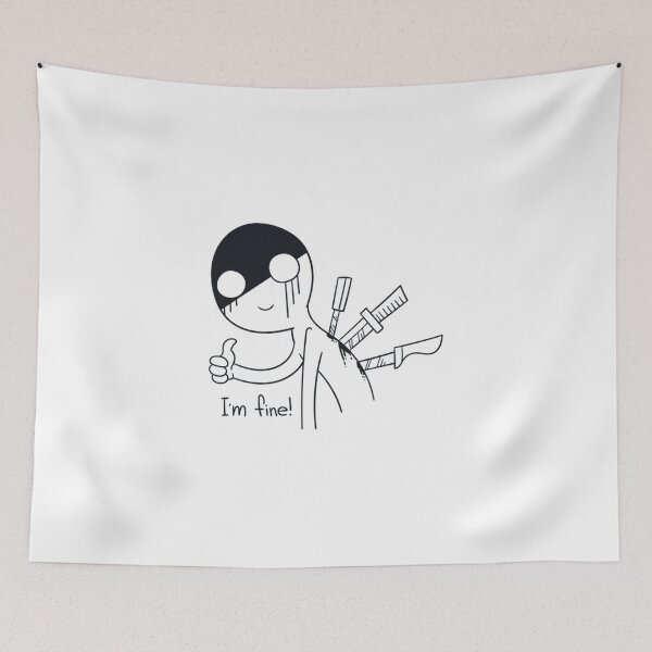Item preview, I'm Fine designed and sold by lalaynahop.