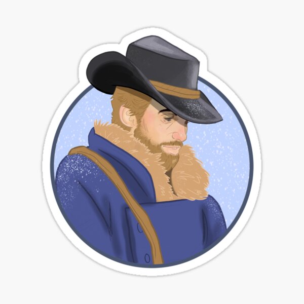 Red Dead Redemption 2 Arthur Morgan Sticker - Free RDR 2 Sticker