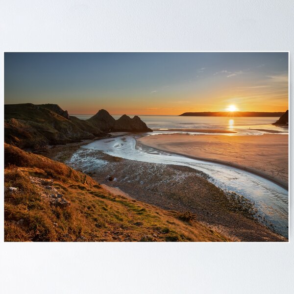 Item preview, Three Cliffs Bay, Gower designed and sold by Dan Santillo.
