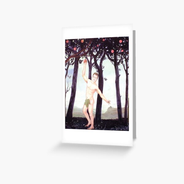 Wedding Crashers Vince Vaughn Painting Greeting Card