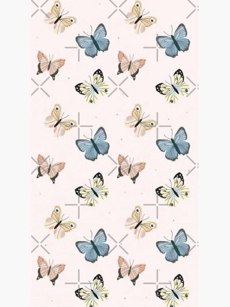 butterfly vsco pattern Canvas Print for Sale by Lovelife360