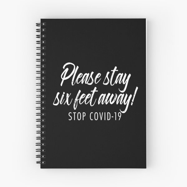 Item preview, Stop Covid-19, please stay six feet away designed and sold by 12points.