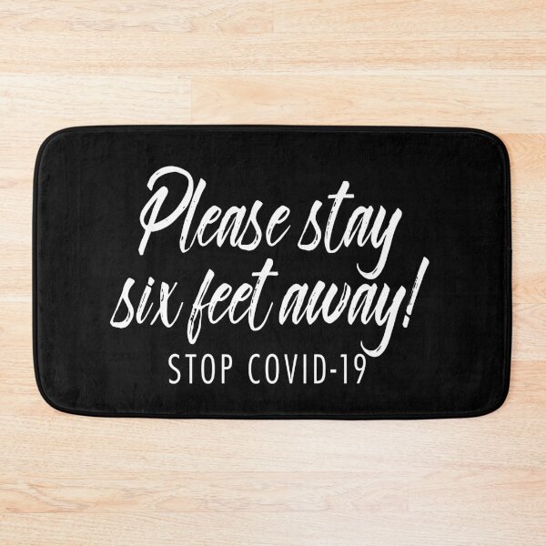 Item preview, Stop Covid-19, please stay six feet away designed and sold by 12points.