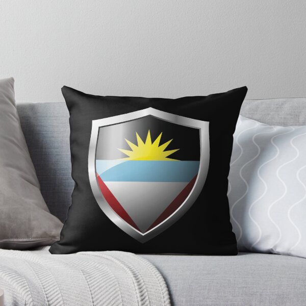 Item preview, Strong Antigua and Barbuda Flag Shield Country designed and sold by HelloFromAja.