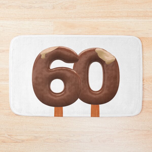 Item preview, 60 Ice Cream Sixty Number 3d Chocolate designed and sold by HelloFromAja.