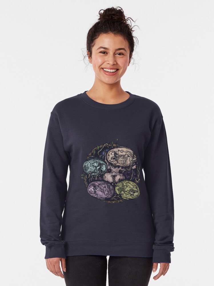 Alternate view of easter. Pullover Sweatshirt