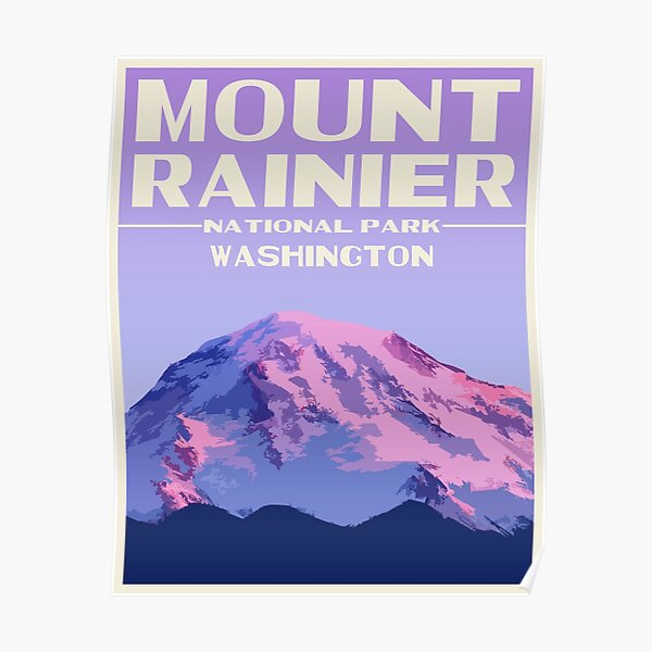 Mount Rainier Poster