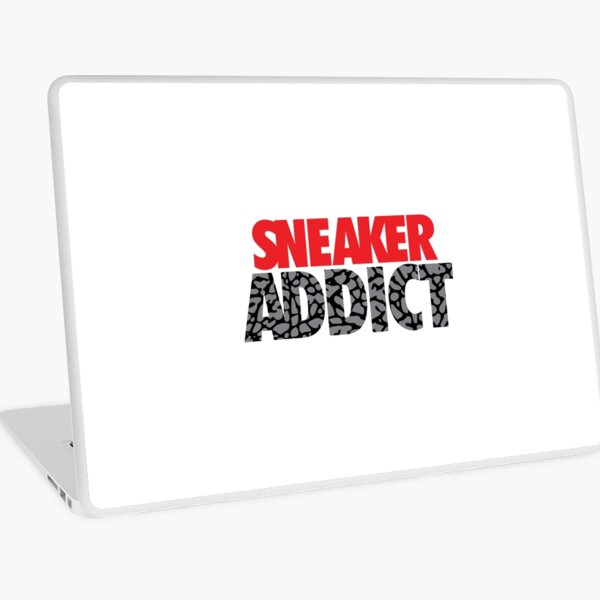 Sneaker Addict Cement Laptop Skin